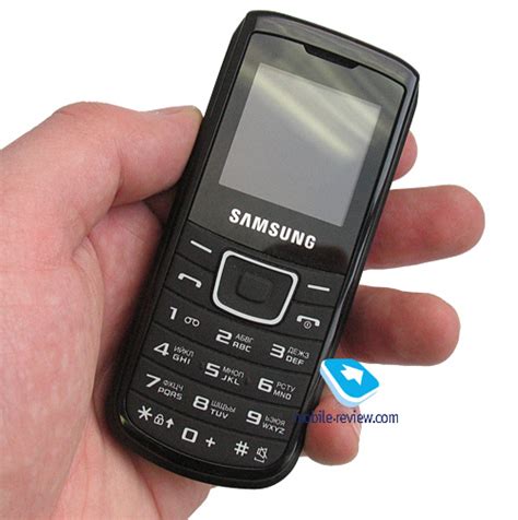 Надежность и простота - Samsung E1100