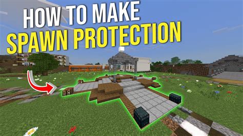 Найдите строку "spawn-protection"