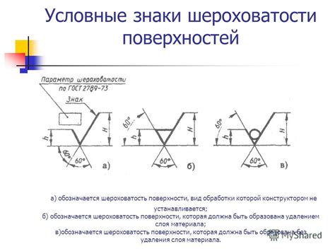 Настройка грубости и шероховатости поверхности