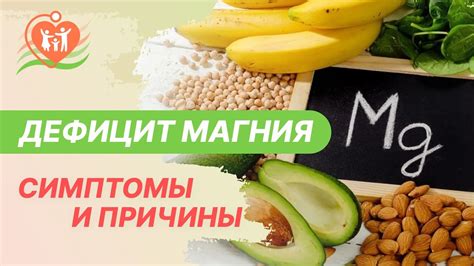 Недостаток магния и дегидратация