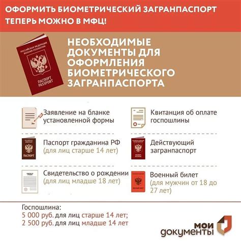 Необходимые документы для получения загранпаспорта