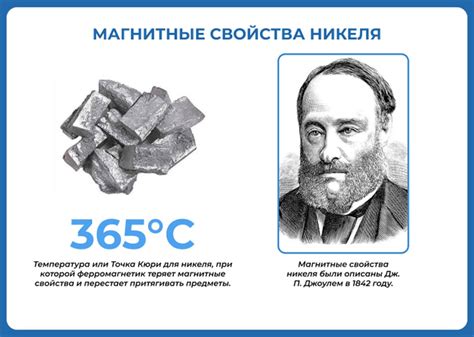 Никель: магнитные свойства, устойчивость и сплавляемость