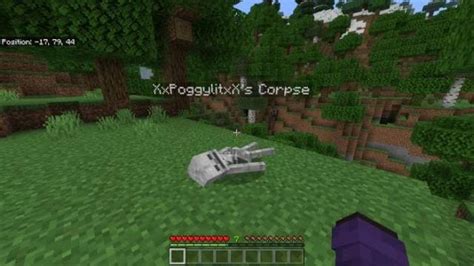 Новый мод для Minecraft: Corpse