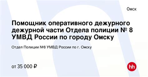 Номера дежурного отдела полиции в вашем городе