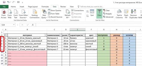 Нужные инструменты для расчета расхода