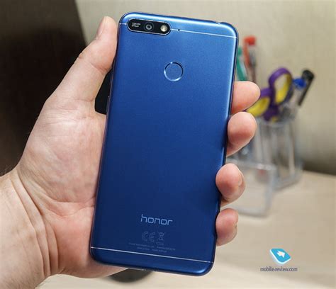 Обзор внешнего вида и дизайна Huawei Honor 7A Pro