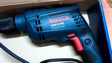 Обзор дрели Bosch GBM 10 RE