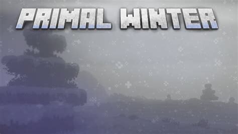 Обзор мода Primal Winter для Minecraft