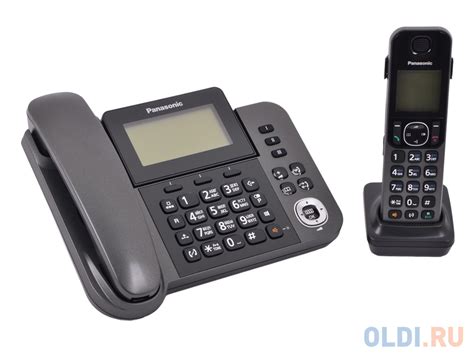 Обзор телефона DECT Panasonic KX-TGF310RUM