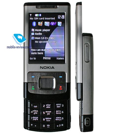 Обзор телефона Nokia 6500 Slide