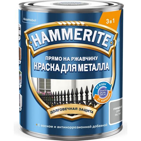 Оби краска Hammerite: надежная защита и стильное оформление