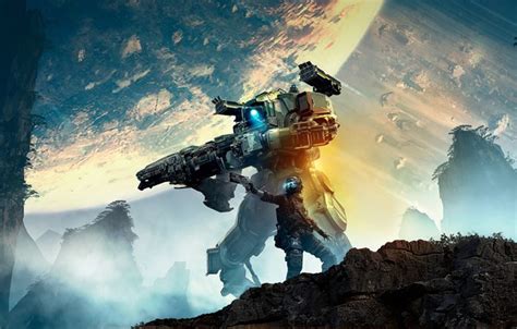 Обои на телефон Titanfall 2