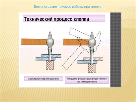 Опасности при клепке металлов