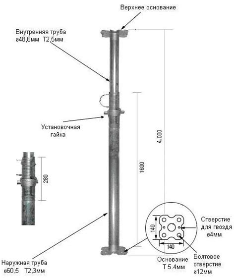 Описание и преимущества стойки кабельной оцинкованной