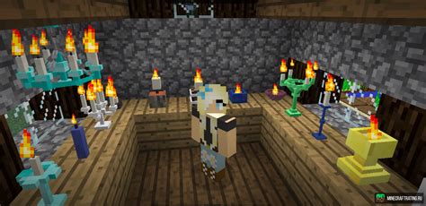 Описание мода atlcraft candles mod для Майнкрафт: особенности и установка