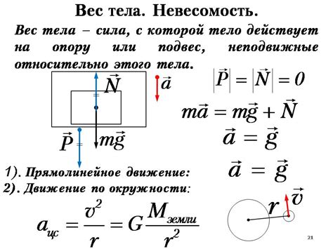 Определение веса