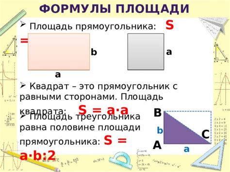 Определение площади поверхности