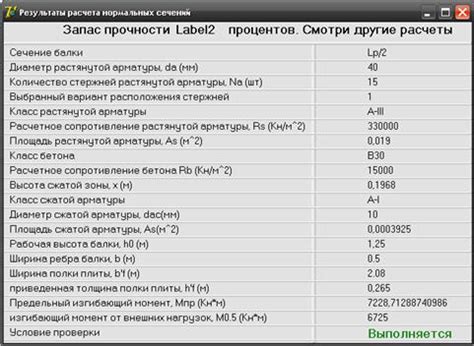 Определение сжатой арматуры