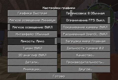 Оптимальные настройки сервера руды Minecraft для лучшей производительности