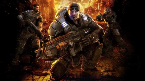 Оригинальные арты Gears of War