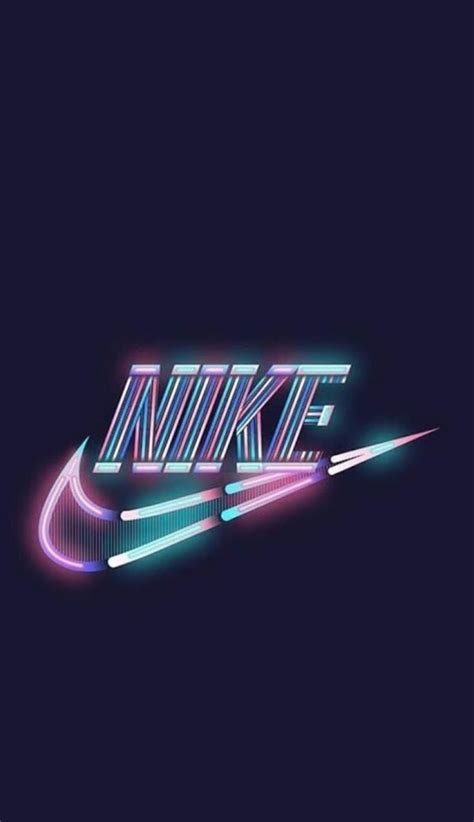 Оригинальные дизайны Nike на фоне твоего смартфона