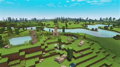 Основа игры Minecraft: Overworld мир