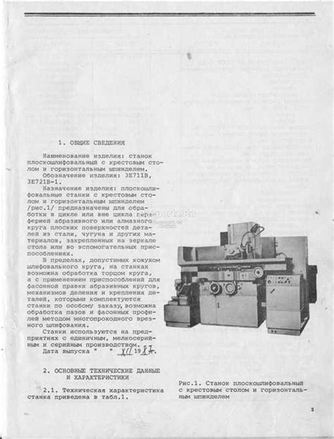 Основные компоненты плоскошлифовального станка