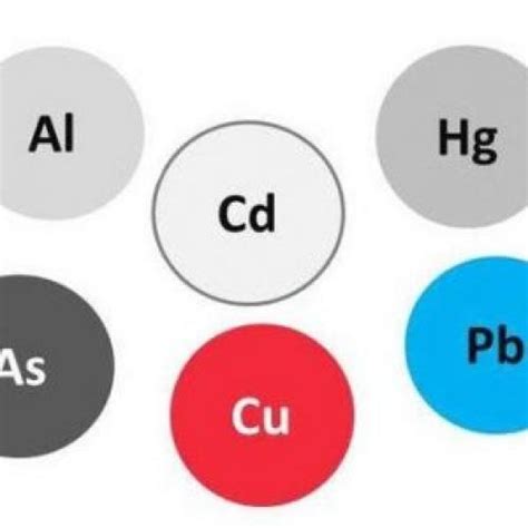 Основные металлы, опасные для организма