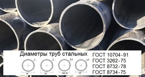 Основные особенности труб черного металла по ГОСТ