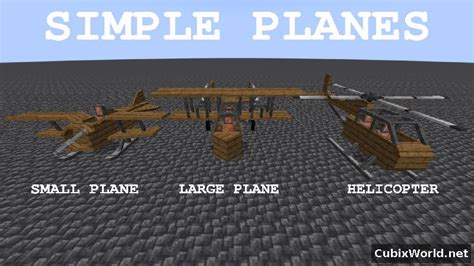 Основные принципы управления Simple Planes в Майнкрафт