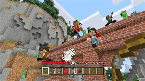 Основные приёмы игры левой рукой в Minecraft