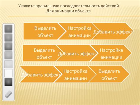 Основы анимации: последовательность действий