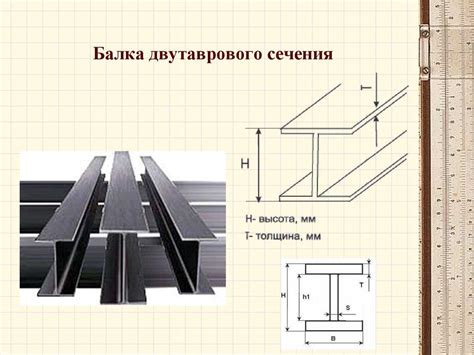 Особенности конструкции и применение двутавров