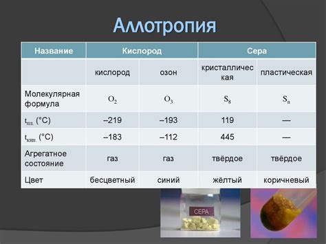 Особенности неметаллов