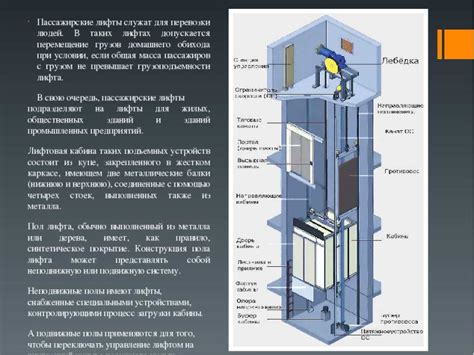 Особенности работы лифтов с использованием мода