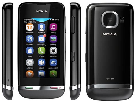 Особенности работы телефона Nokia Asha 311