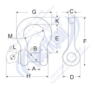 Особенности скобы такелажной оцинкованной СI омегаобразной G209 6,5 тн