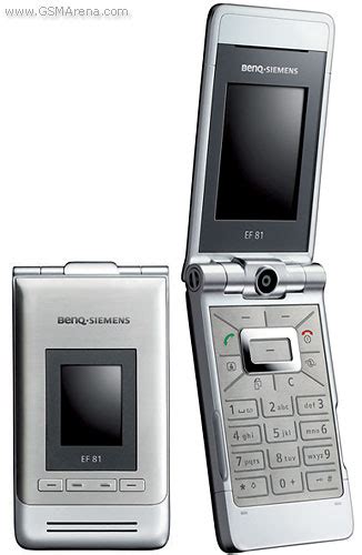 Особенности телефона Benq Siemens EF81