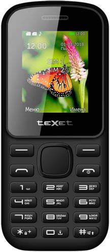 Особенности телефона Texet TM 130