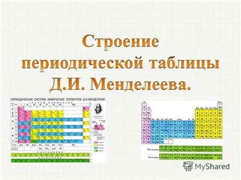 Особенности энергетических уровней главной подгруппы периодической системы