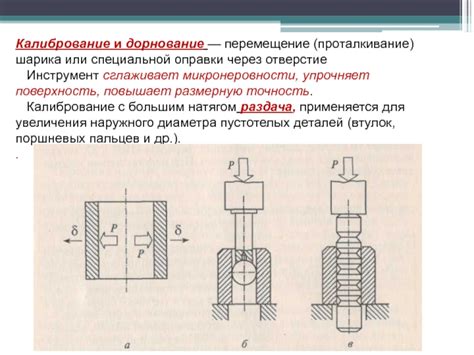 Осуществление пластического деформирования металла