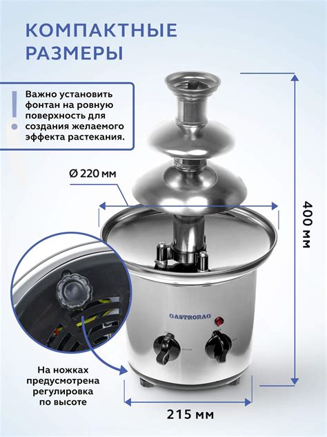 Отличительные особенности GastroRag CF16A: