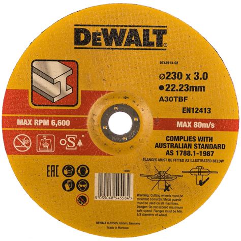 Отрезной круг по металлу Dewalt