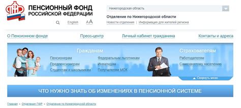 Официальный телефон Пенсионного фонда Павлово Нижегородской области