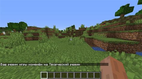 Перемещение построек в Minecraft в режиме творчества: шаг за шагом