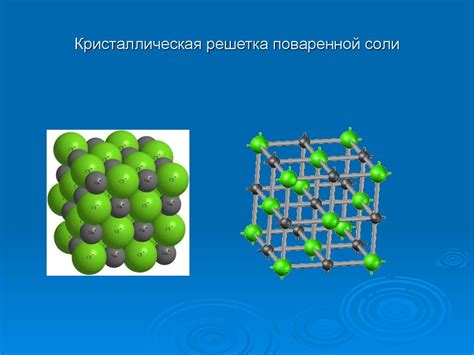 Плавление и кристаллическая структура