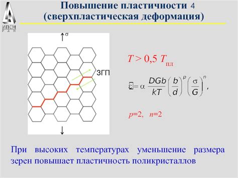 Пластичность при высоких температурах