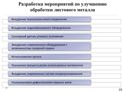 Повышение навыков обработки металла: