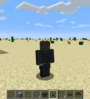 Подготовка к установке глушителя в моде Minecraft Modern Warfare