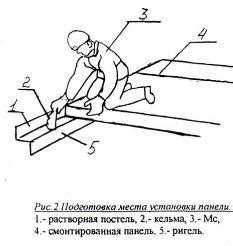 Подготовка места для зеленой кровати